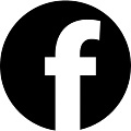 Facebook logo czarne
